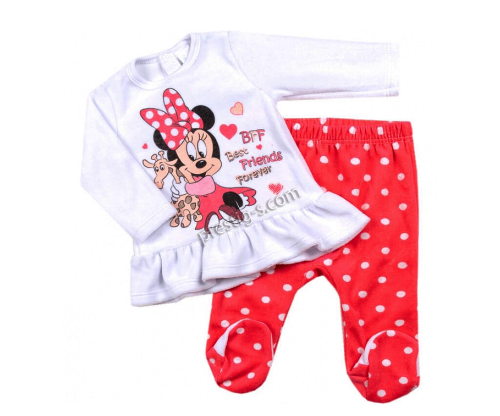 Rot Winter Herbst 100/% Baumwolle Tops Minnie Svetli Baby M/ädchen Langarmshirts